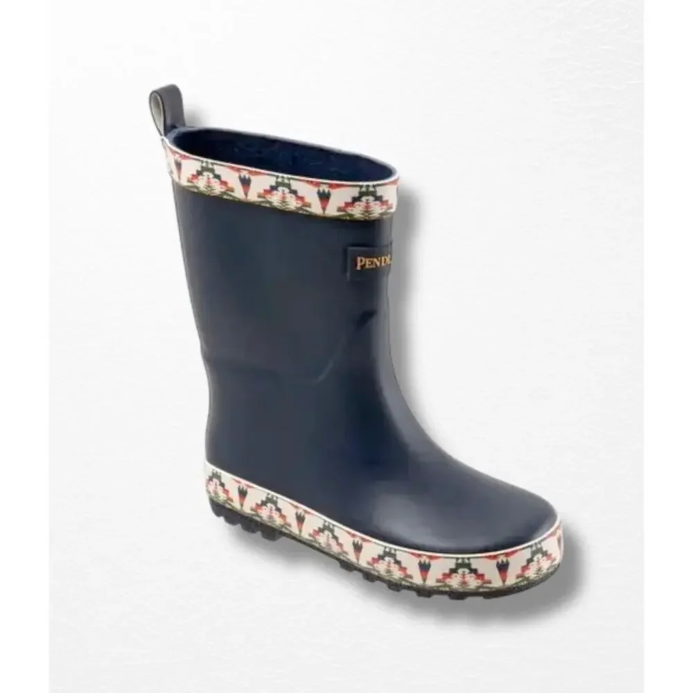 NWT Pendleton Tucson Rubber Rain Boots, Toddler Size 5/6